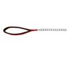 Trixie Dog Chain lead with Nylon Hand loop - 4 mm - Red/Black