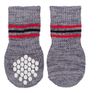 Trixie Dog Socks Non-slip Grey Xsmall & Small - 2 Pieces
