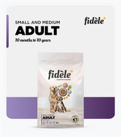 Fidele+  Adult Small & Medium Dry Dog Food - 3 Kg