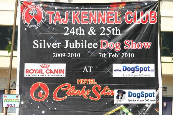 Banner,, Agra Dog Show 2010, DogSpot.in