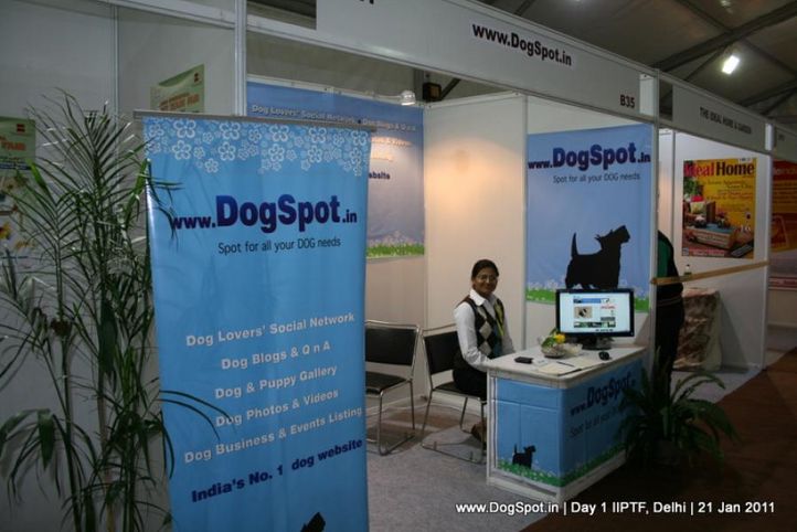 dogspot,stalls,, Day 1 IIPTF 2011, DogSpot.in