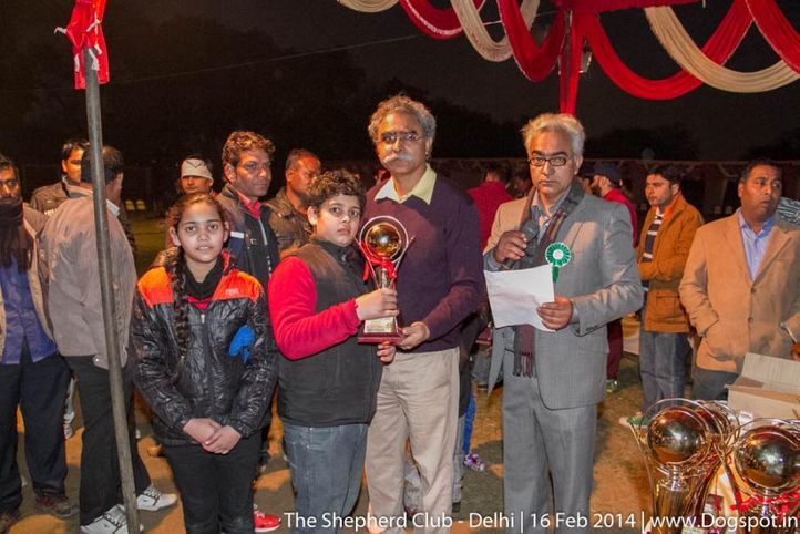 sw-117,prize distribution,, The Shepherd Club- Delhi, DogSpot.in